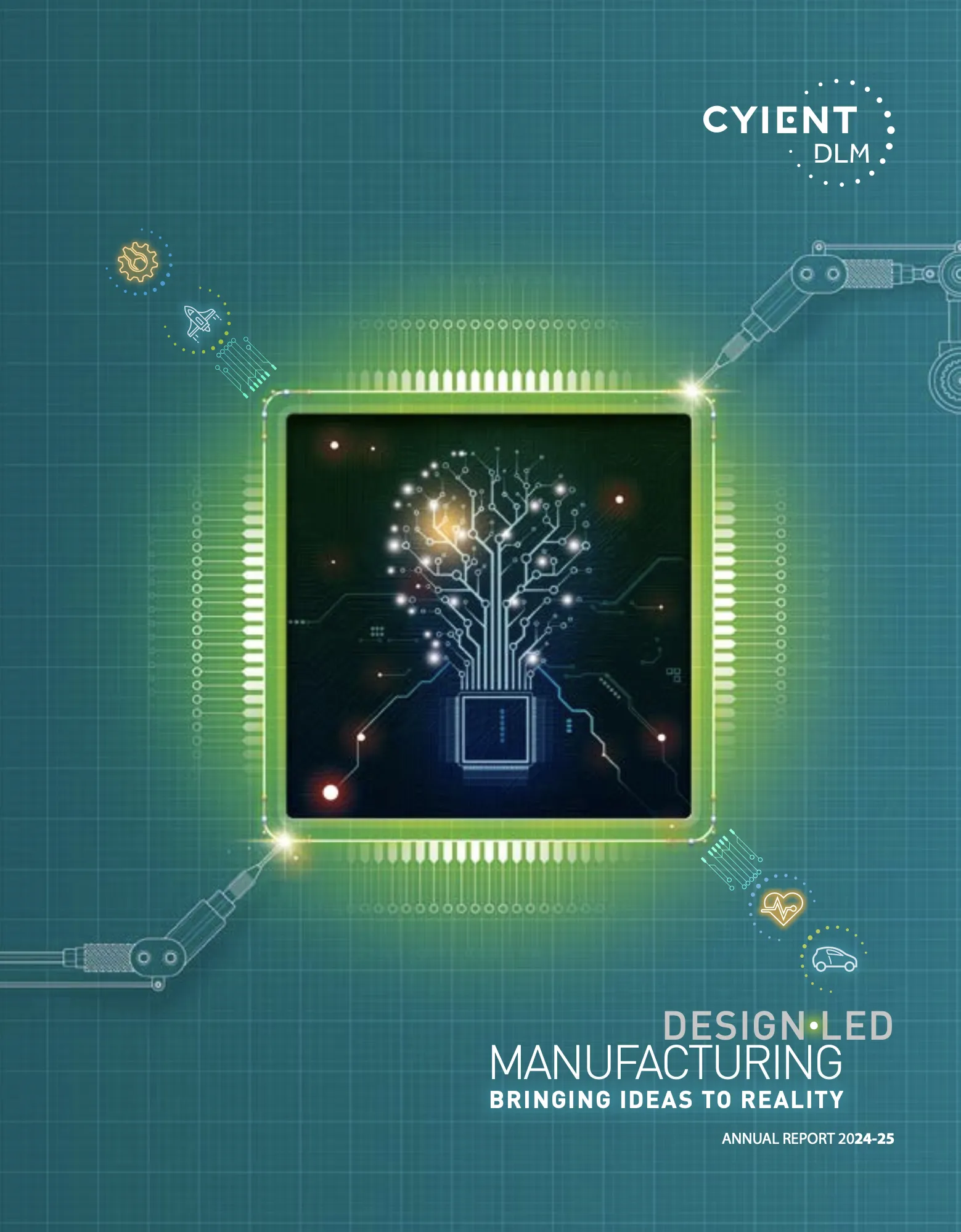 Cyient DLM report cover