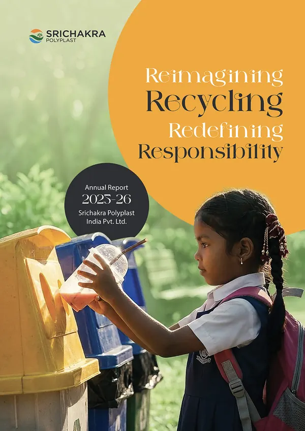 Srichakra Polyplast annual report 2025-26 cover