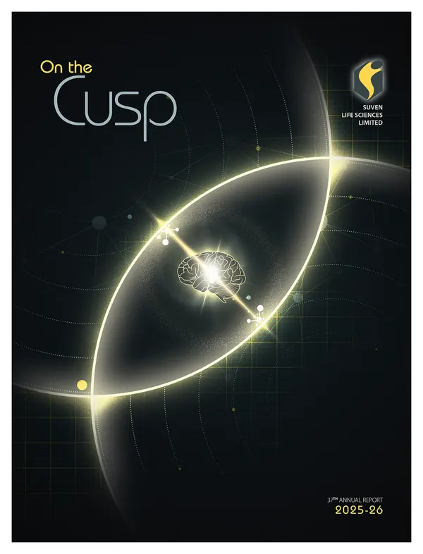Suven Life Sciences annual report 2025-26 cover